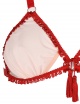 AW12 Inheritance Capillaries Braided Triangle Bra (Nude & Red)